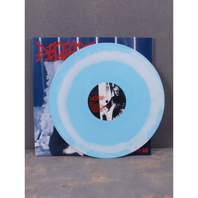 Deceased - Luck Of The Corpse LP (Baby Blue / White Swirl Vinyl)