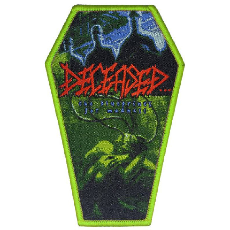 Нашивка Deceased - The Blueprints For Madness ткана