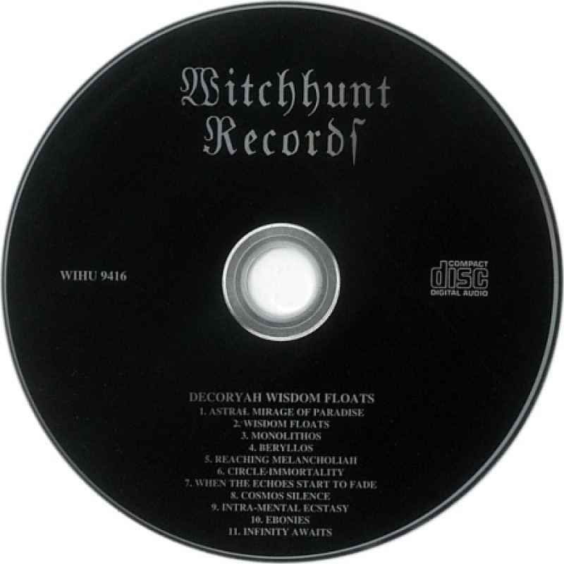 Decoryah - Wisdom Floats CD (M/Print)