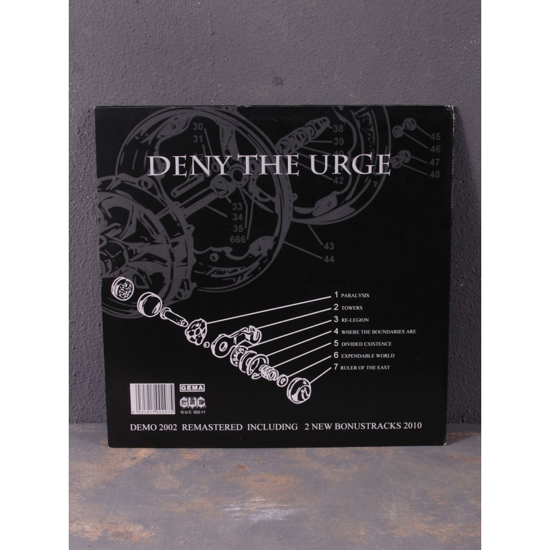 Deny The Urge - In Consequence LP (White / Black Marbled Vinyl) + CD