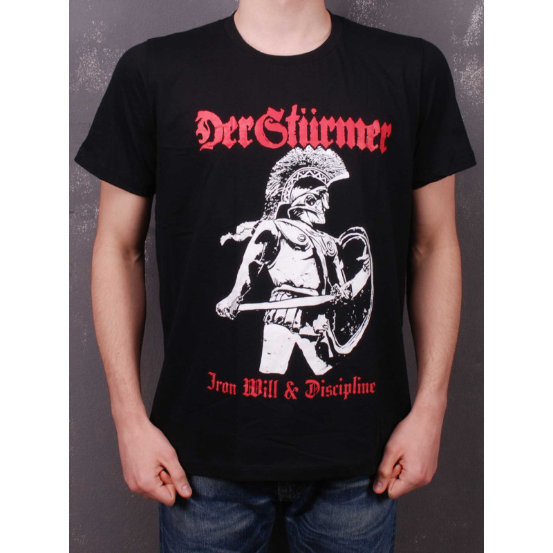 Футболка Der Sturmer - Iron Will & Discipline