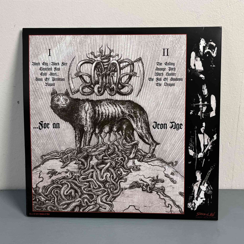 Destroyer 666 - Cold Steel... For An Iron Age LP (Gatefold Silver And Dark Green Marbled Vinyl)