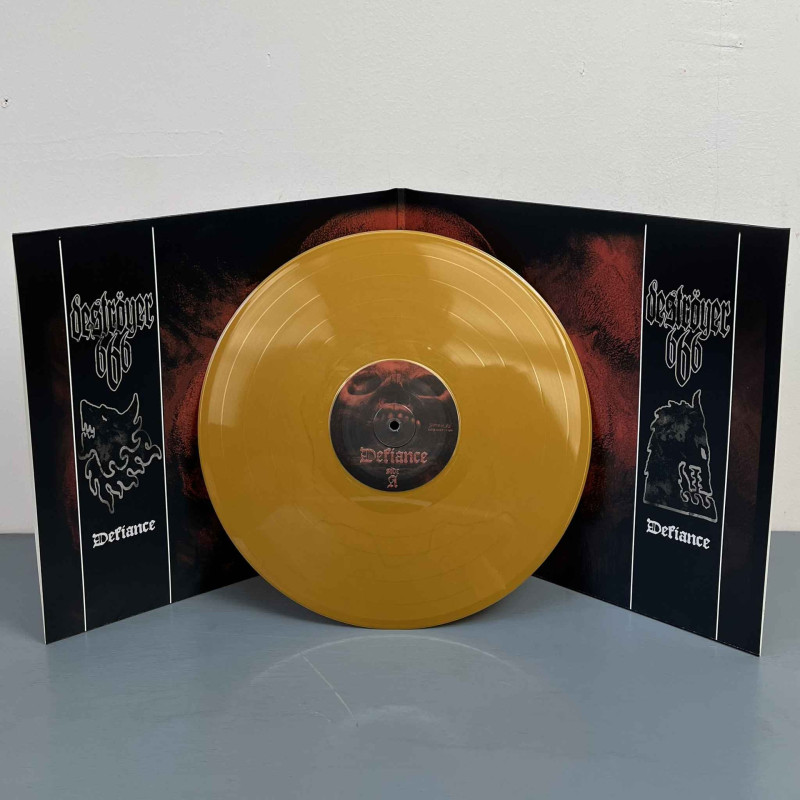 Destroyer 666 - Defiance LP (Gatefold Gold And Orange Mixed Vinyl)
