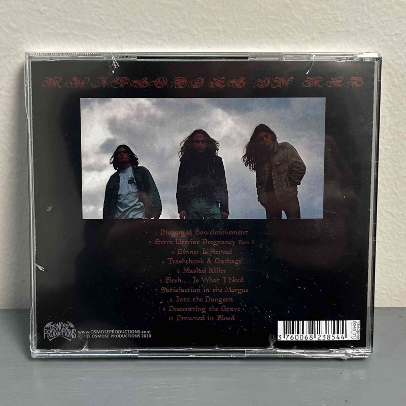 Disastrous Murmur - Rhapsodies In Red CD