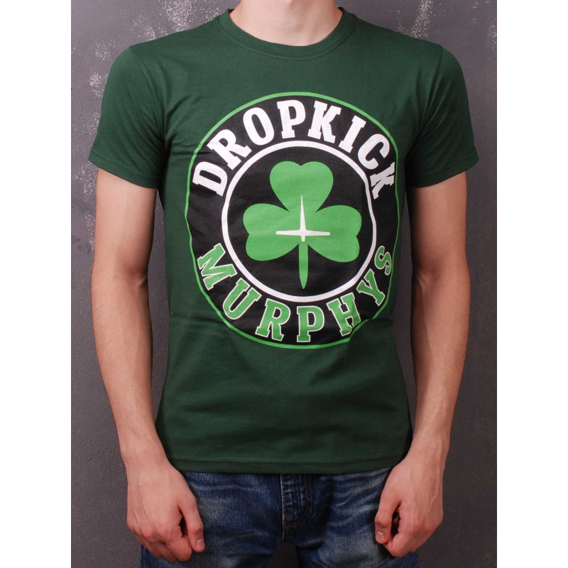 Футболка Dropkick Murphys якір темно-зелена