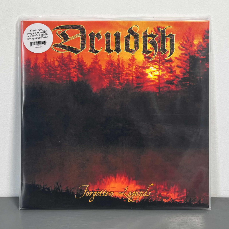 Drudkh - Forgotten Legends LP (Gatefold Clear Orange And Red Marbled Vinyl)