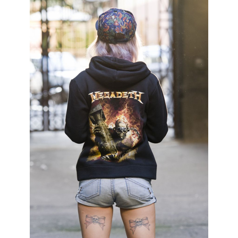 Зіп худі жіноче Megadeth - Arsenal Of Megadeth