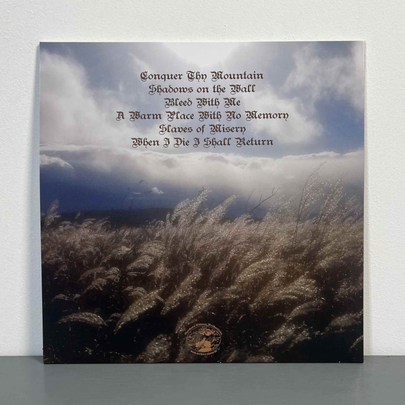 Earthshine - My Bones Shall Rest Upon The Mountain LP (Transparent Orange Vinyl)