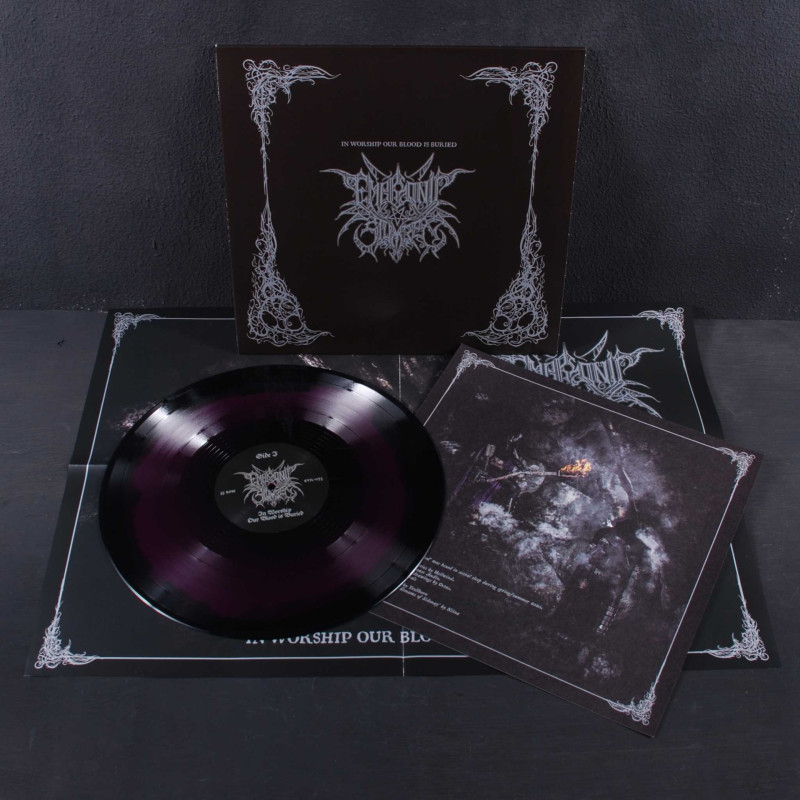Embryonic Slumber - In Worship Our Blood Is Buried LP (Purple / Black Swirl Vinyl)