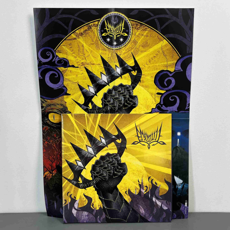 Emyn Muil - Afar Angathfark 2LP (Gatefold Ultra Clear With Neon Yellow/Violet Splatter Vinyl)