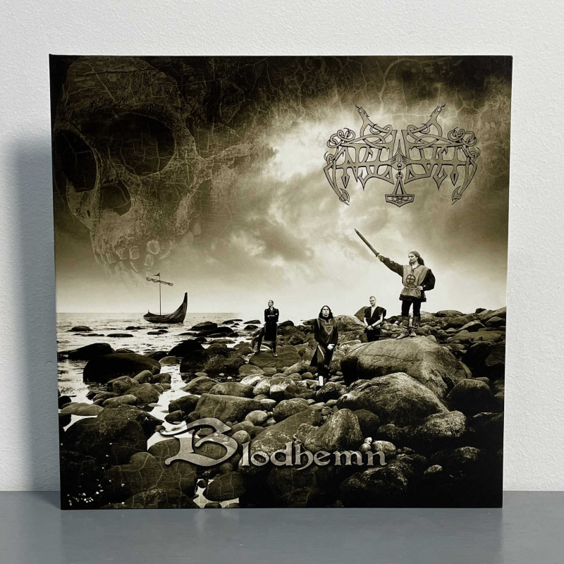 Enslaved - Blodhemn LP (Gatefold Yellow / Blue Vinyl) (Donation Edition)