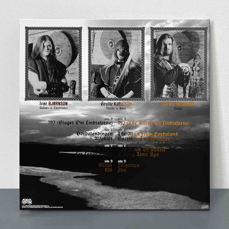 Enslaved - Eld 2LP (Gatefold Orange Crush/Black Marbled Vinyl)