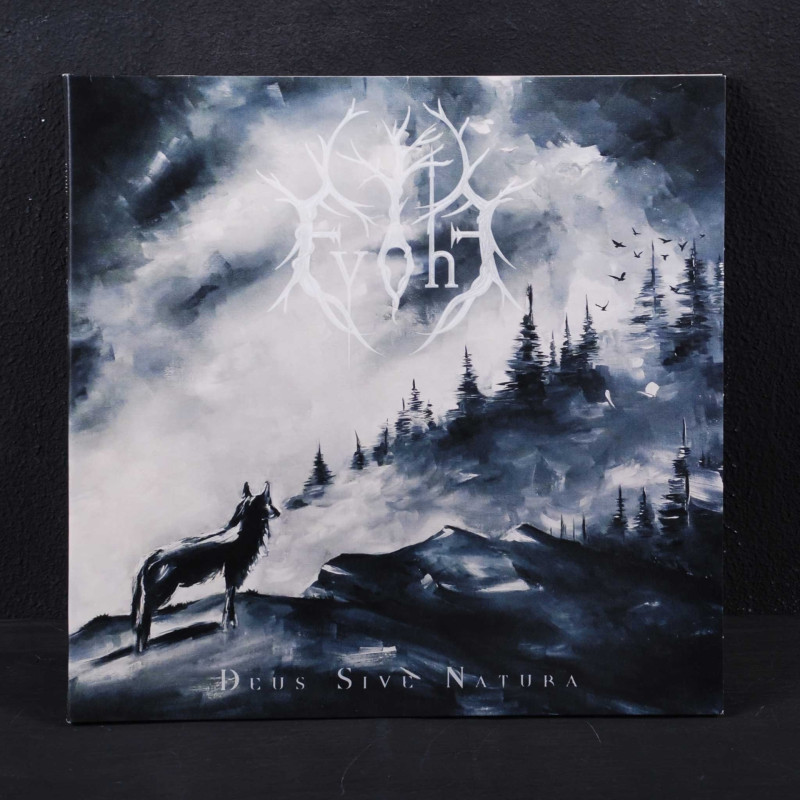 Evohe - Deus Sive Natura 2LP (Gatefold White / Black Splatter Vinyl)