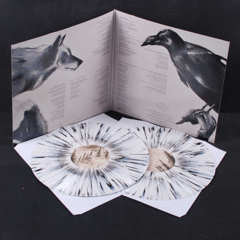 Evohe - Deus Sive Natura 2LP (Gatefold White / Black Splatter Vinyl)