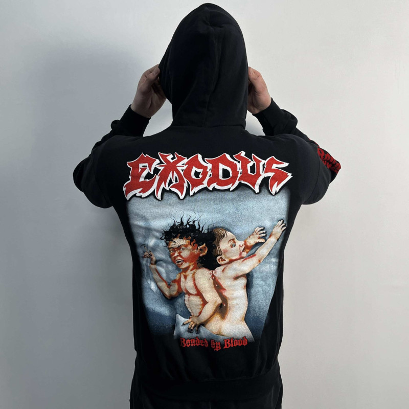Худі Exodus - Bonded By Blood (FOTL) чорне