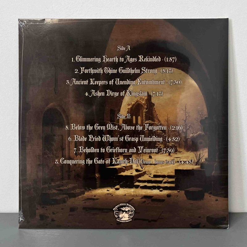 Forlorn Citadel - Ashen Dirge Of Kingslain LP (Gatefold Yellow Brown Black Marbled Vinyl)