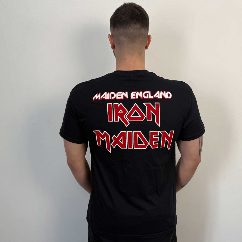Футболка Iron Maiden - Maiden England (Gildan) чорна