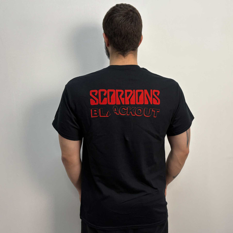 Футболка Scorpions - Blackout (Gildan) чорна