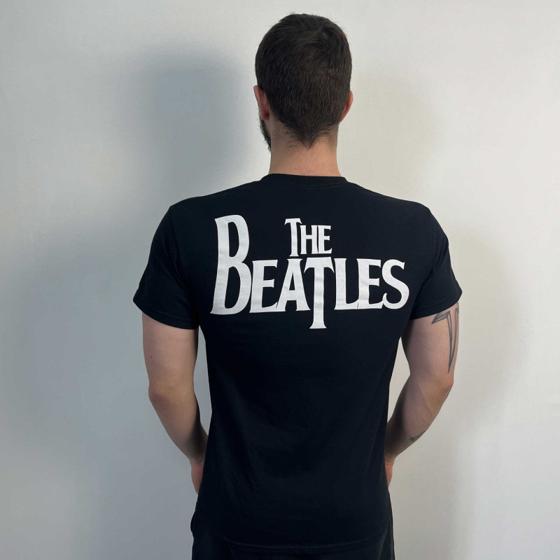 Футболка The Beatles - Let It Be (Gildan) чорна