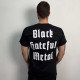 Футболка Veles - Black Hateful Metal (Gildan) чорна
