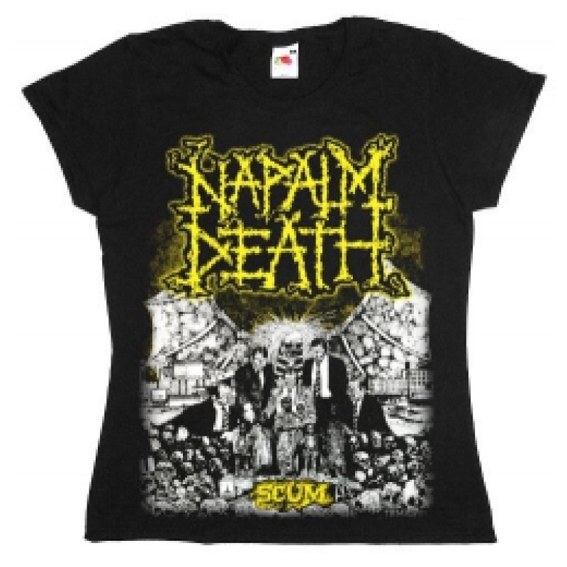 Футболка жіноча Napalm Death - Scum