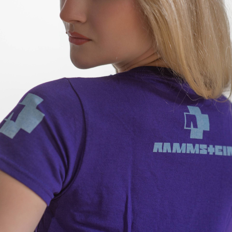 Футболка жіноча Rammstein - Waidmanns Heil (FOTL) фіолетова