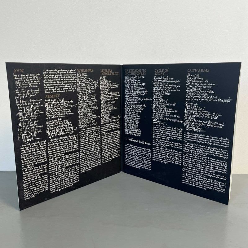 Gaerea - Unsettling Whispers LP (Gatefold Silver & Black Marbled Vinyl)