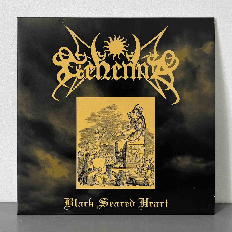 Gehenna - Black Seared Heart LP (Silver/Gold Vinyl)