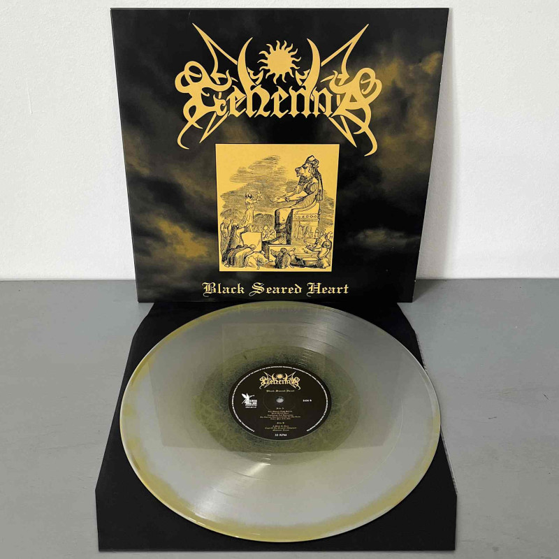 Gehenna - Black Seared Heart LP (Silver/Gold Vinyl)