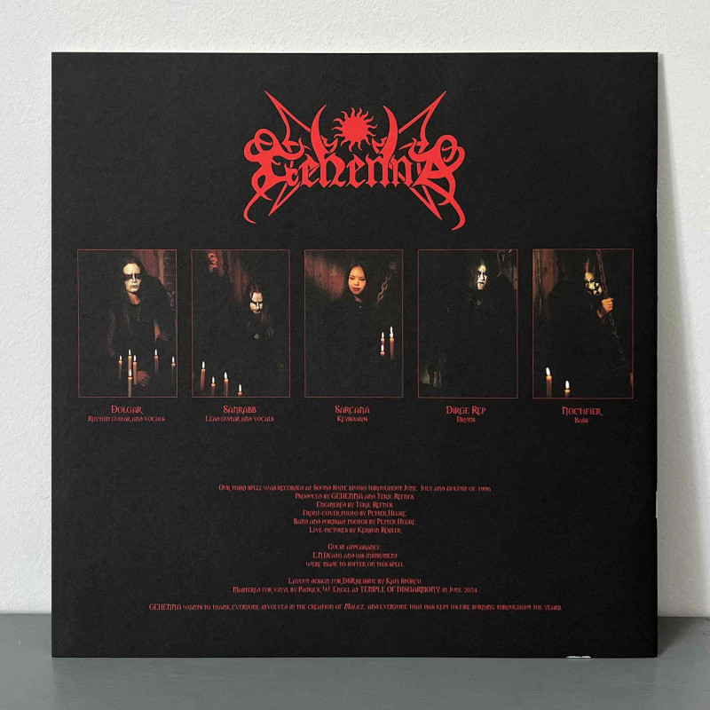 Gehenna - Malice 2LP (Gatefold Black Vinyl)