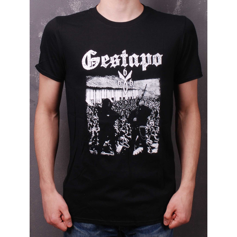 Футболка Gestapo 666 - Satanic Shariah