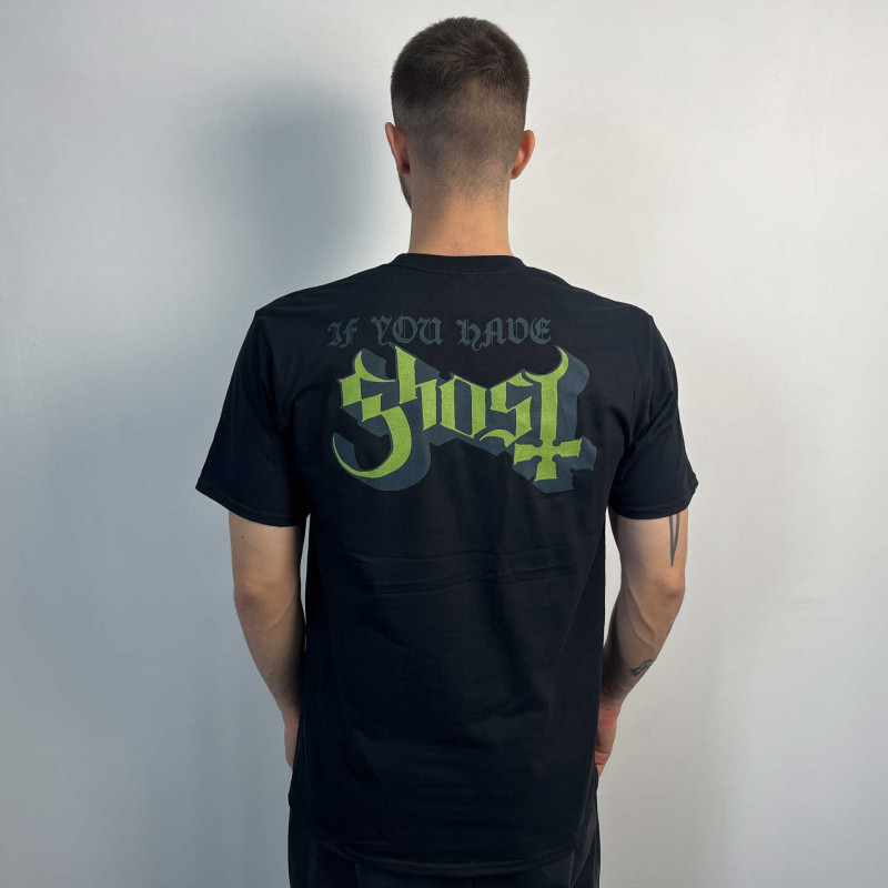 Футболка Ghost - If You Have Ghost (Gildan) чорна