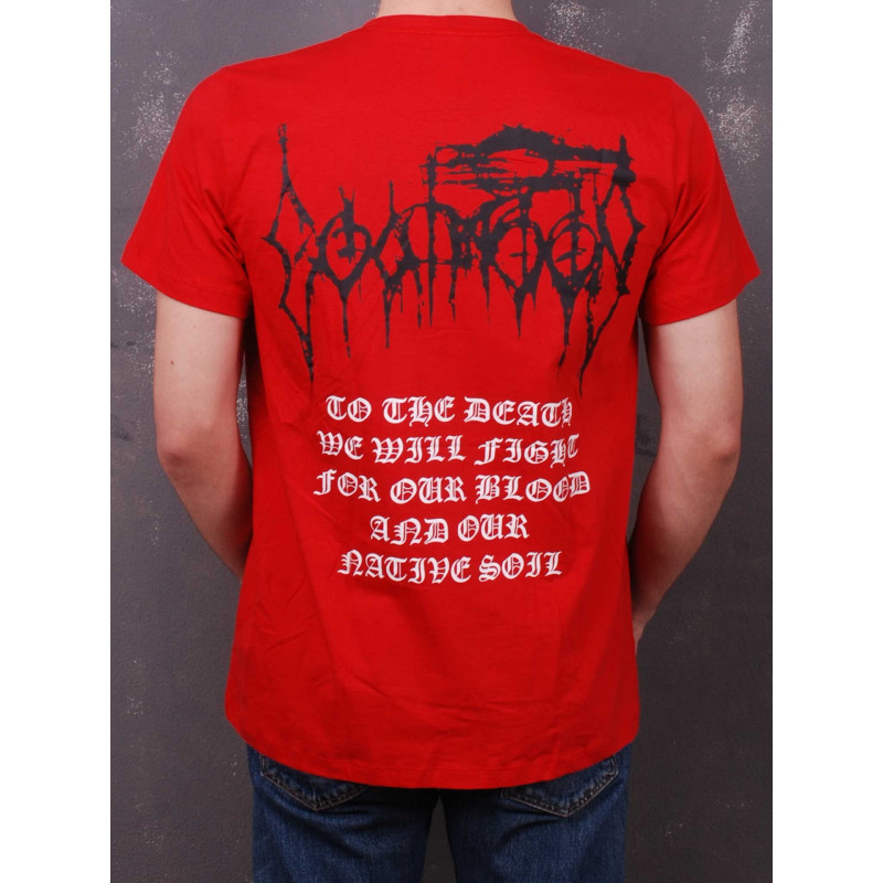 Футболка Goatmoon - Native Soil червона
