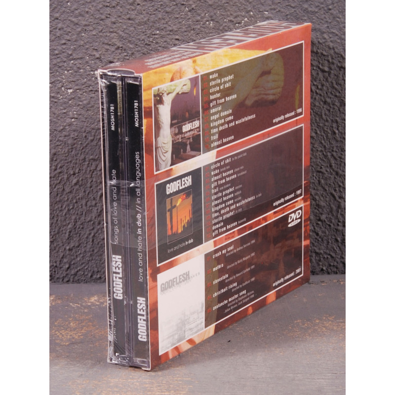 Godflesh - Songs Of Love And Hate / Love And Hate In Dub / In All Languages 2CD + DVD