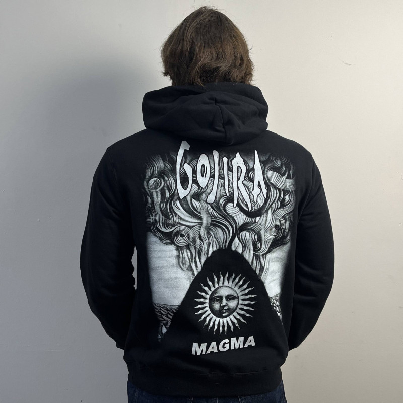 Худі Gojira - Magma (B&C) чорне