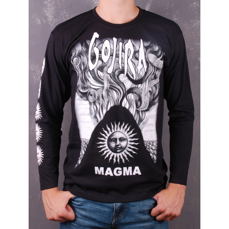 Лонгслів Gojira - Magma (FOTL) чорний