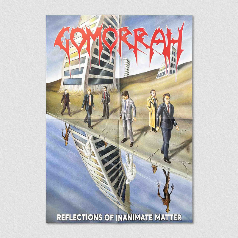 Gomorrah - Reflections Of Inanimate Matter LP (Gatefold Blue/White Galaxy Vinyl)