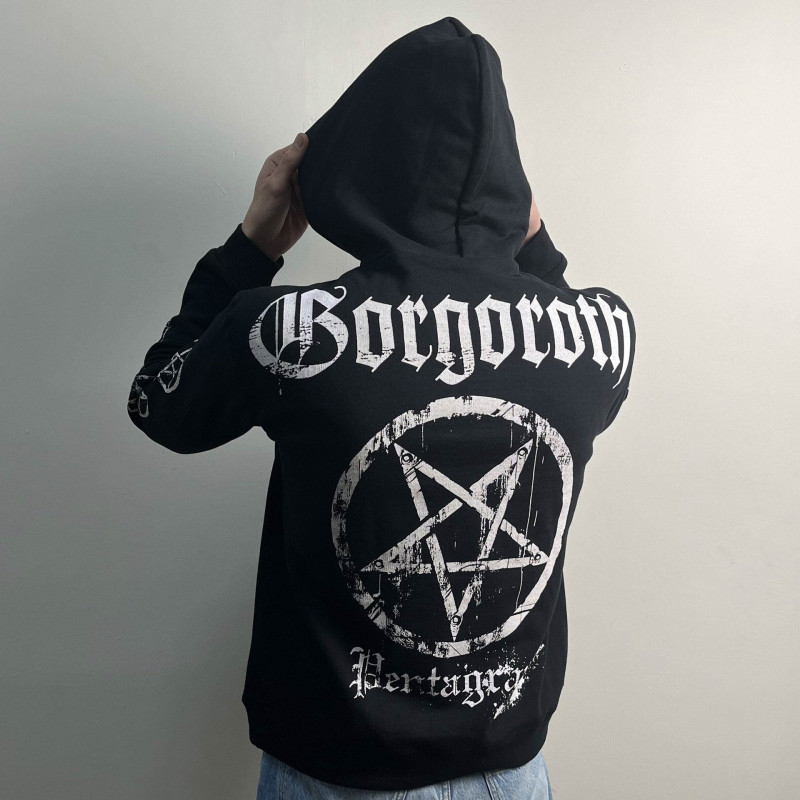 Худі Gorgoroth - Pentagram (B&C) чорне