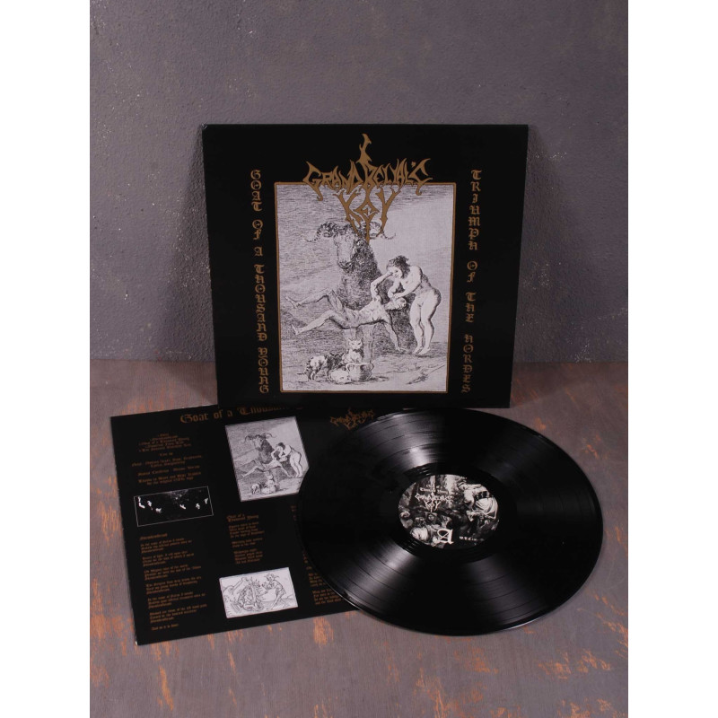 Grand Belial's Key - Goat Of A Thousand Young / Triumph Of The Hordes LP (Black Vinyl)