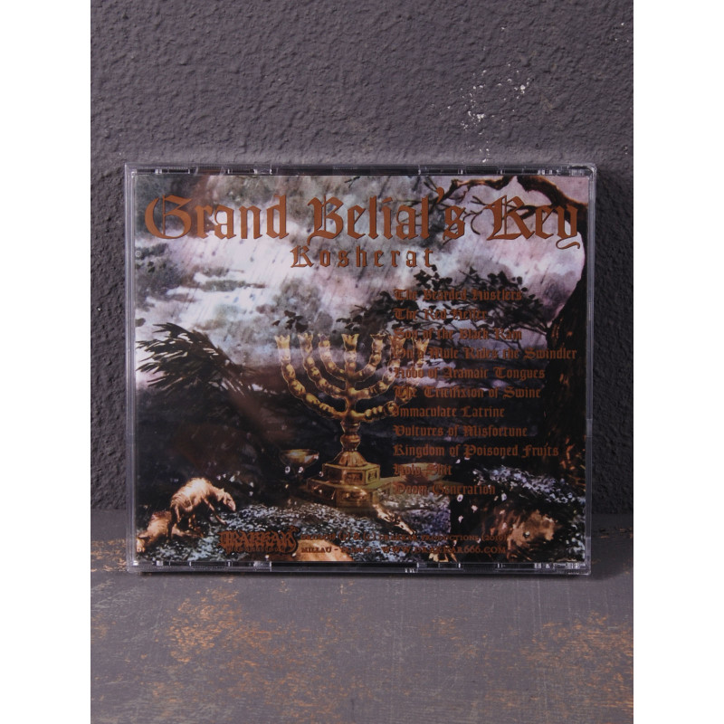 Grand Belial's Key - Kosherat CD (2019)