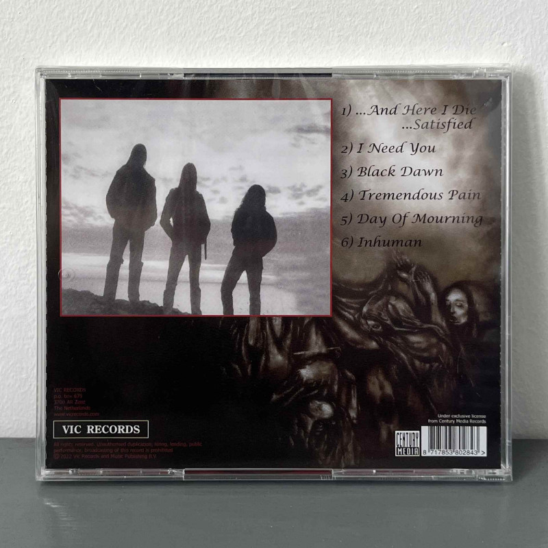 Grave - ...And Here I Die...Satisfied EP CD (VIC Records)