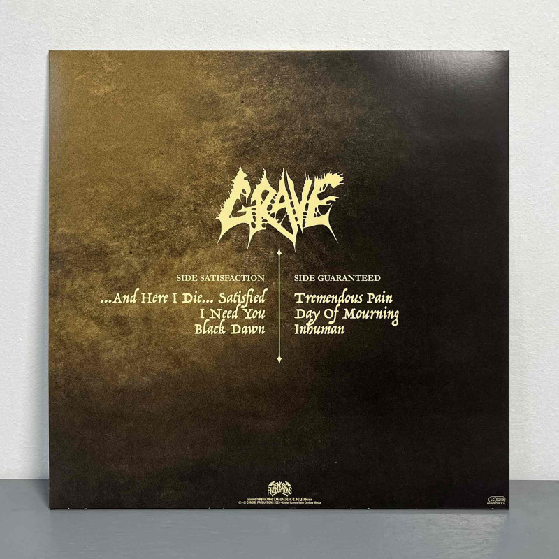 Grave - ...And Here I Die...Satisfied LP (Citrus Vinyl)