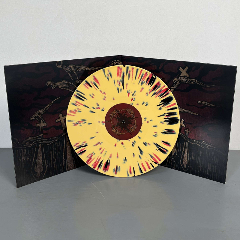 Grave - Endless Procession Of Souls LP (Gatefold Mustard With Heavy Red & Black Splatters Vinyl)