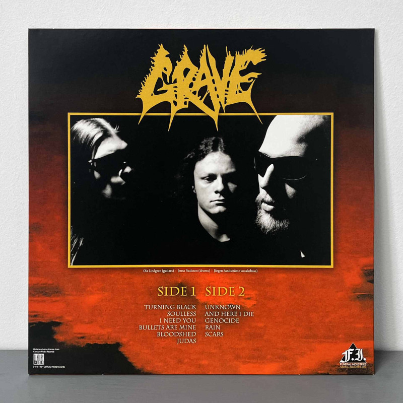 Grave - Soulless LP (White Vinyl)