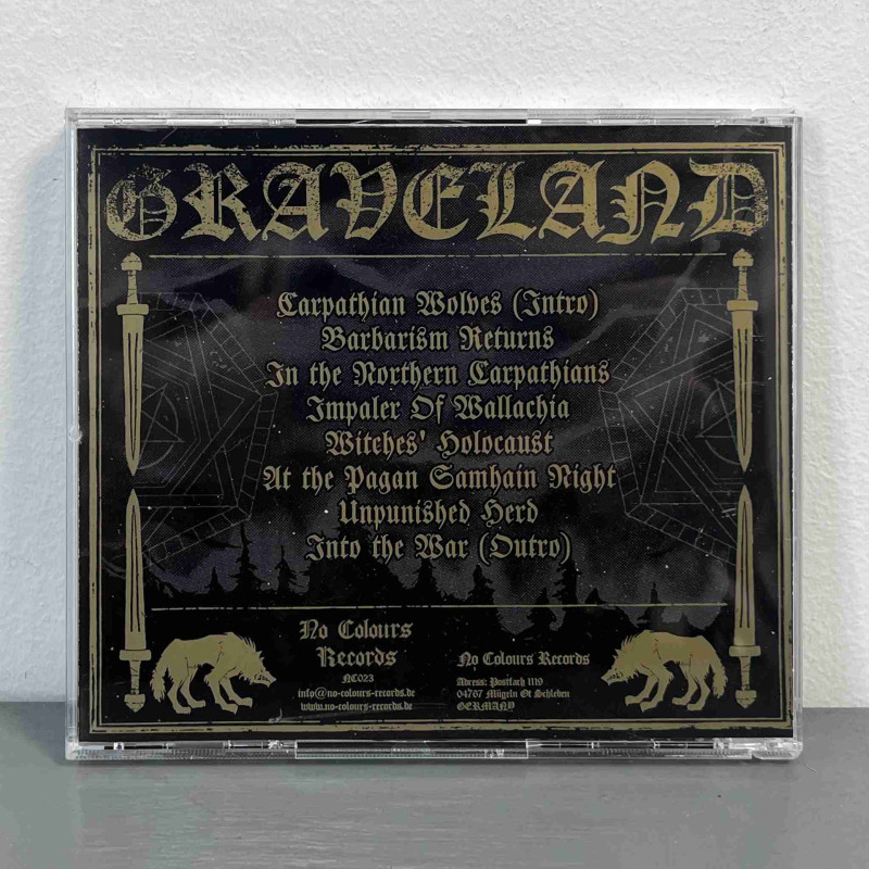 Graveland - Carpathian Wolves CD (2021)