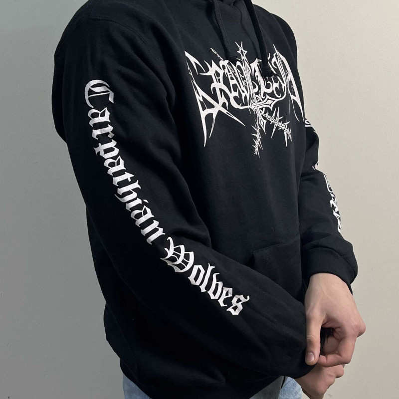 Худі Graveland - Carpathian Wolves (B&C) чорне