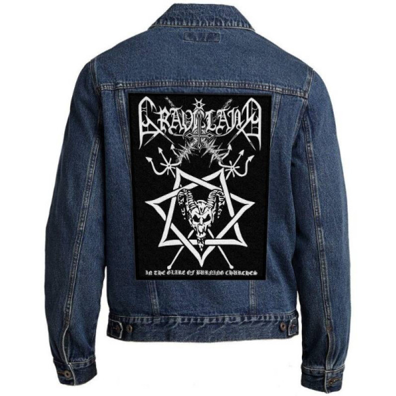 Нашивка Graveland - In The Glare Of Burning Churches на спину