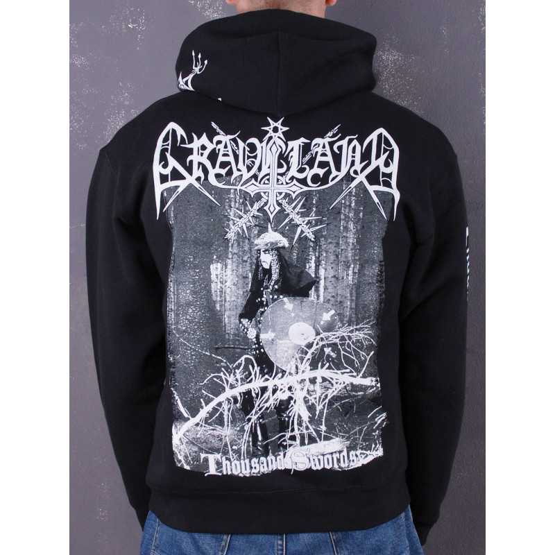 Зіп худі Graveland - Thousand Swords Album Cover