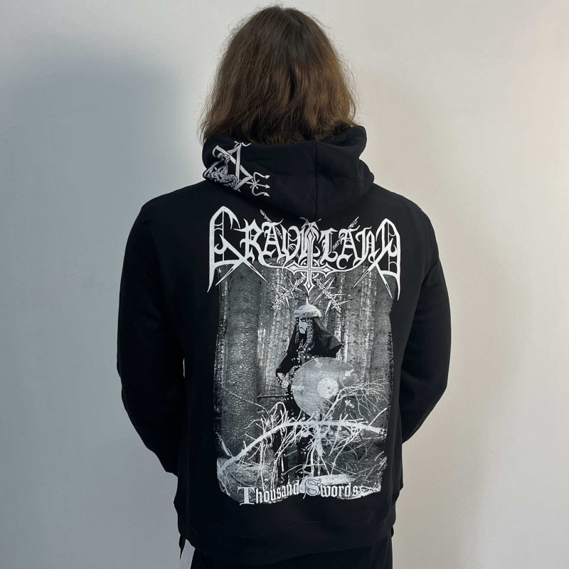 Худі Graveland - Thousand Swords Album Cover (B&C) чорне