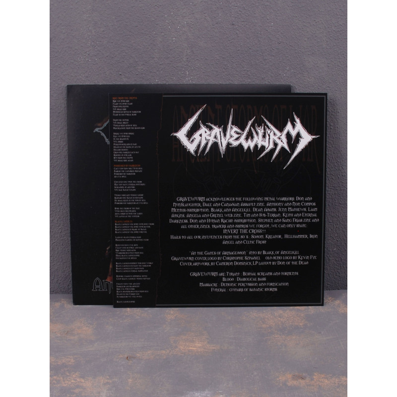 Gravewurm - Ancient Storms Of War LP (Black Vinyl)